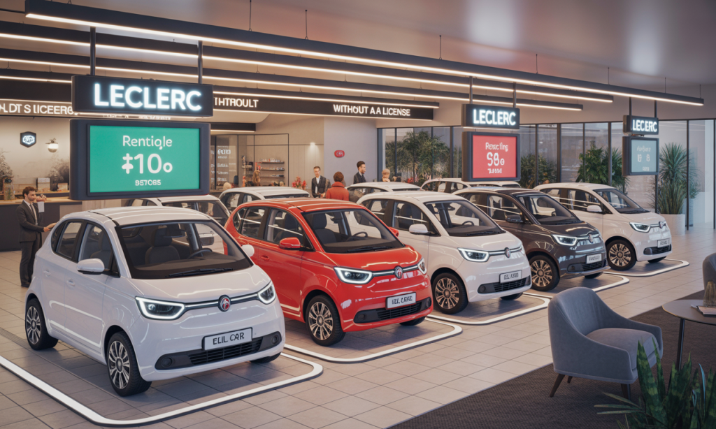 découvrez les tarifs compétitifs pour la location d'une voiture sans permis chez leclerc. profitez de la flexibilité et de la liberté de conduire sans contraintes, tout en bénéficiant d'un service de qualité adapté à vos besoins.