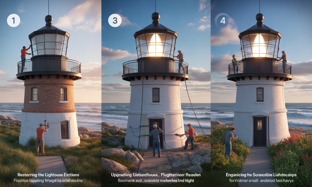 découvrez les 4 techniques incontournables pour transformer et rénover un phare avec succès. des conseils pratiques et des astuces d'experts pour allier préservation du patrimoine et modernité.