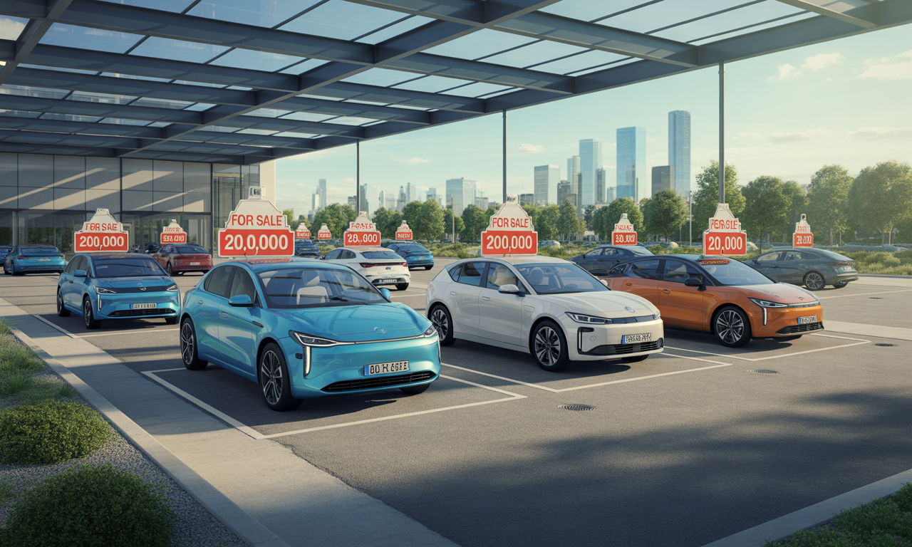 découvrez comment le prix moyen des voitures électriques d'occasion passe désormais sous la barre des 20 000 euros. profitez d'opportunités inédites pour rouler vert à moindre coût !