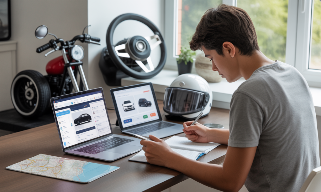 préparez et réussissez votre examen du code de la route en ligne pour auto, moto et bateau avec prépacode. cours complets, tests et entraînements adaptés.