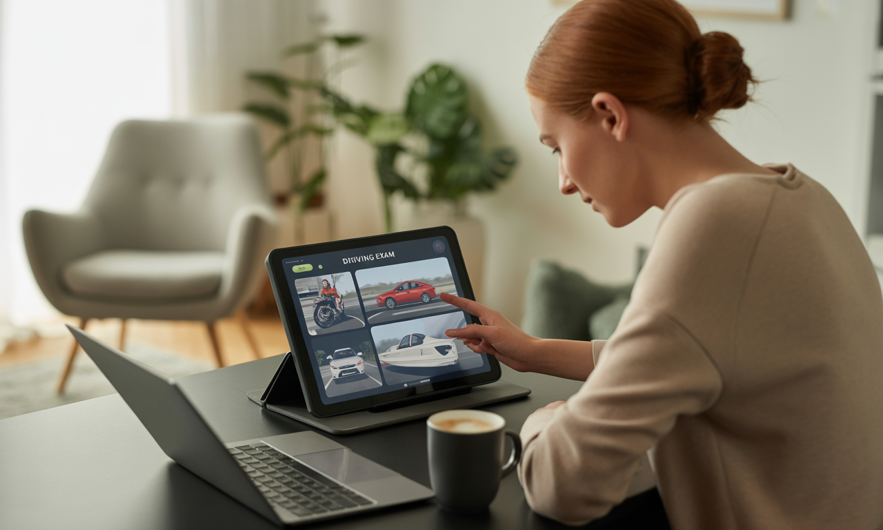 prépacode : préparez et réussissez votre examen du code de la route en ligne pour auto, moto et bateau grâce à des cours et tests adaptés.