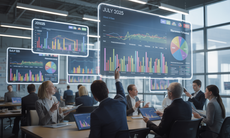 analyse détaillée des performances des différents canaux pour le mois de juillet 2025, mettant en avant les tendances, résultats et opportunités d'amélioration.