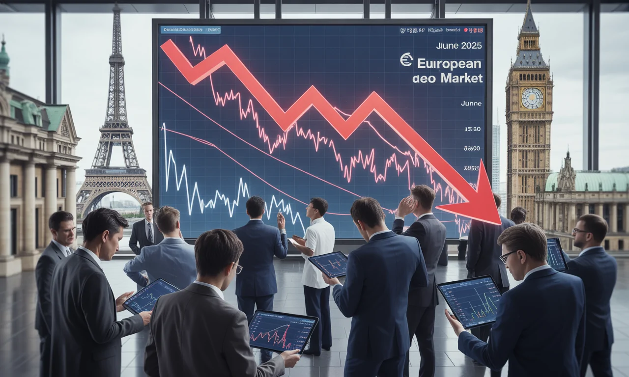 analyse approfondie de l'aggravation du déficit du marché européen en juin 2025, ses causes et ses conséquences économiques.