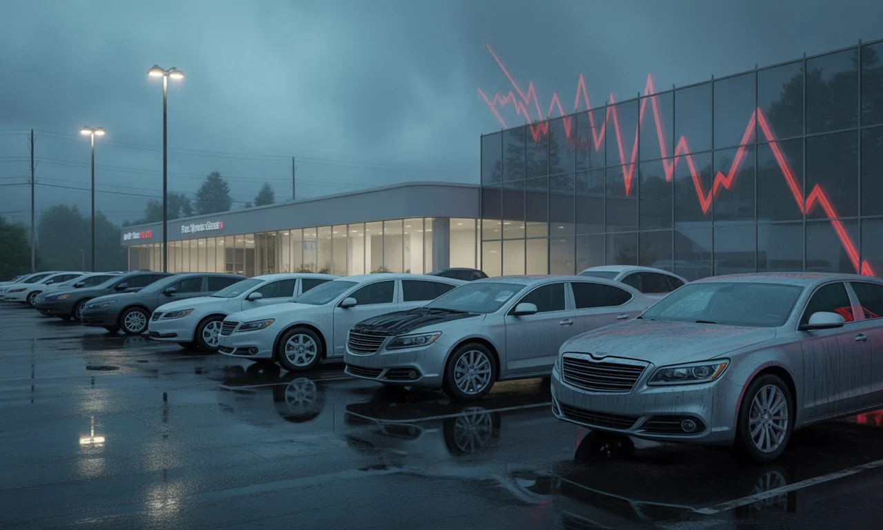 le secteur automobile enregistre une nouvelle baisse en juillet, confirmant une tendance de déclin persistante sur le marché.